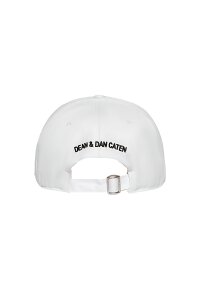 Dsquared2 ICON SPRAY Baseball Cap Weiß Unisex