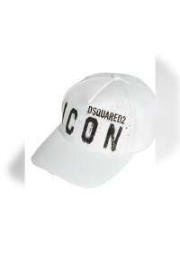 Dsquared2 ICON SPRAY Baseball Cap Weiß Unisex