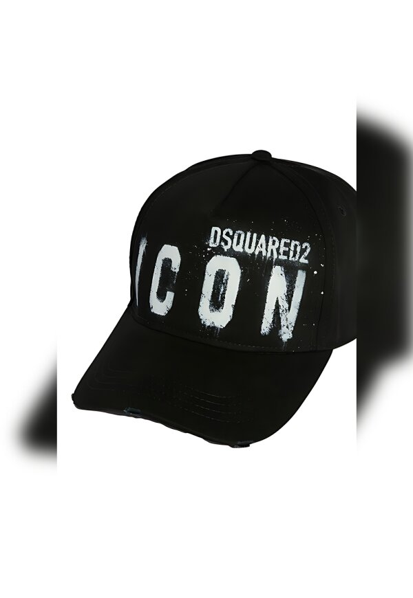 Dsquared2 ICON SPRAY Baseball Cap Schwarz Unisex