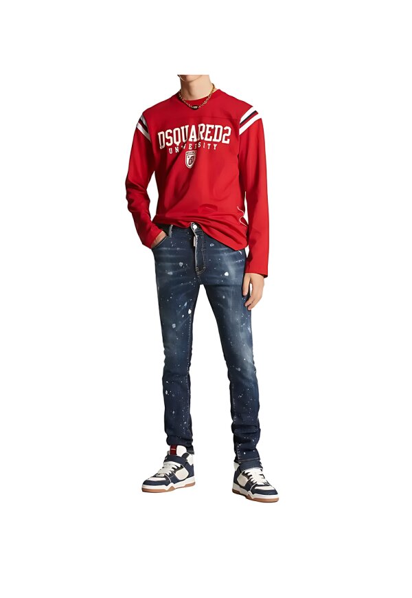 Dsquared2 Dark Moldy Wash Cool Guy Jeans Blau Herren