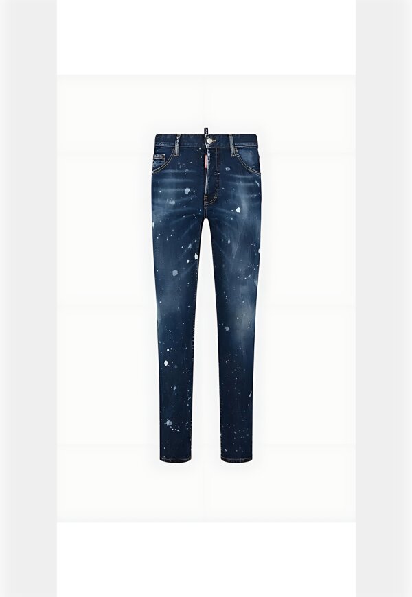 Dsquared2 Dark Moldy Wash Cool Guy Jeans in blau