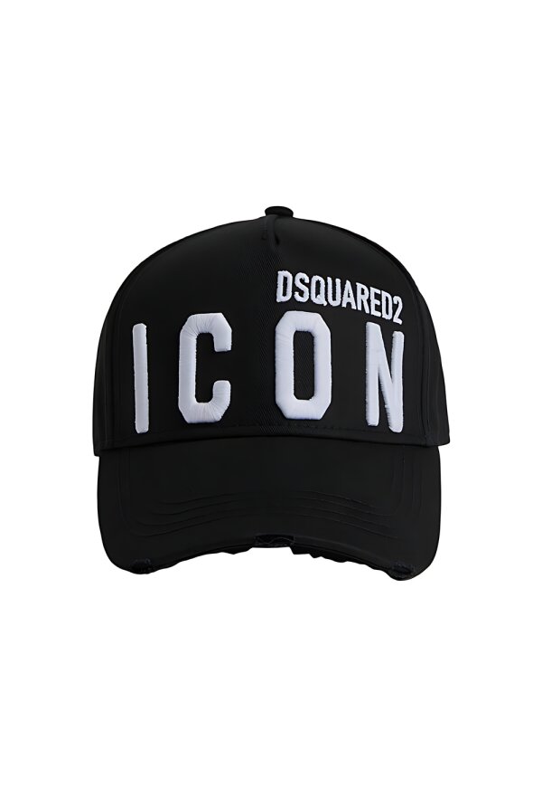 Dsquared2 ICON Logo Baseball Cap Schwarz Herren