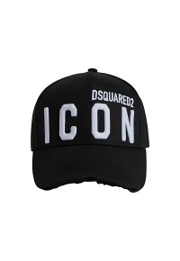 Dsquared2 ICON Logo Baseball Cap Schwarz Herren