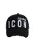 Dsquared2 ICON Logo Baseball Cap Schwarz Herren
