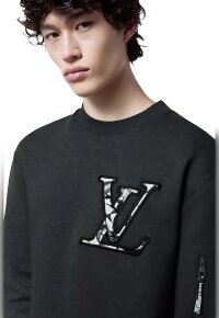 Louis Vuitton Logodruck Pullover Herren
