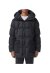 Burberry Daunenmantel mit Logo-Applikation Schwarz Herren