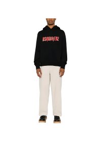 DSQUARED2 Cool Fit Hoodie Schwarz Herren