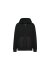 Prada Kapuzenpullover aus Baumwollfleece Schwarz Herren