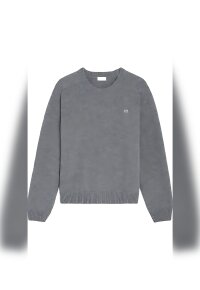 Celine Triomphe Pullover aus Kaschmirwolle Grau Damen