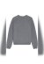 Celine Triomphe Pullover aus Kaschmirwolle Grau Damen