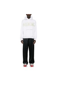 BALENCIAGA Tape Type Pullover Weiß Herren