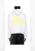 BALENCIAGA Tape Type Pullover Weiß Herren