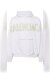 BALENCIAGA Tape Type Pullover Weiß Herren
