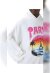 Balenciaga Paris Tropical Hoodie Weiß Herren