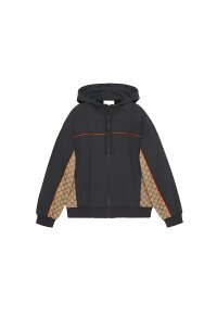 Gucci Jacke aus Baumwolljersey mit Reißverschluss...