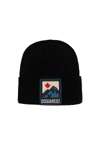 Simple Man Beanie schwarz Herren Dsquared2