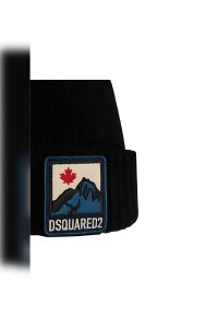 Simple Man Beanie schwarz Herren Dsquared2