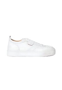 Louboutin Low Sneakers Herren weiß Designer Sneaker