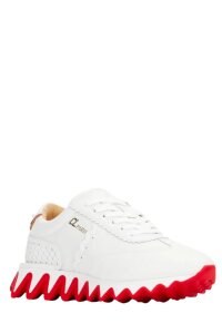 Louboutin Sneakers Herren weiß rot