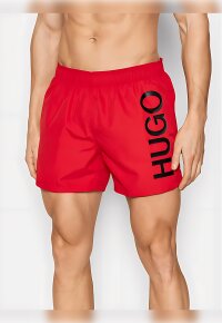 Hugo Boss Badehose Rot Herren
