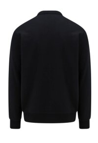 Burberry Pullover mit Logo Schriftzug Schwarz