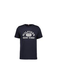 Tommy Hilfiger Tshirt dunkelblau Logodruck Herren