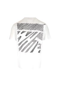 Off White T Shirt mit Rückenprint Herren weiß