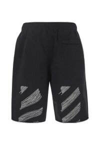 Off White Shorts in schwarz