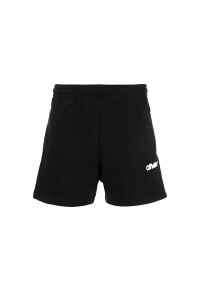 Off White Shorts schwarz Herren Labeldruck