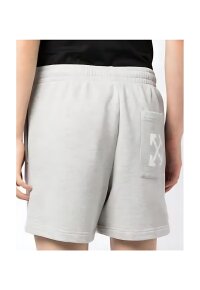 Off White Shorts grau melange