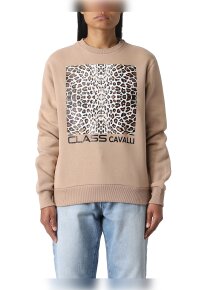 Cavalli Class Sweatshirt beige Damen PXT65H CF010 00560