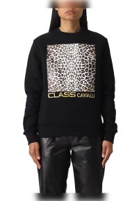 Cavalli Class Sweatshirt schwarz Damen  PXT65H CF010 05051
