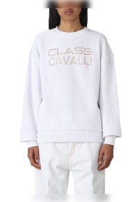 Cavalli Class Sweatshirt weiß Damen