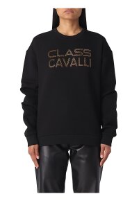 Cavalli Class Sweatshirt in Schwarz für Damen