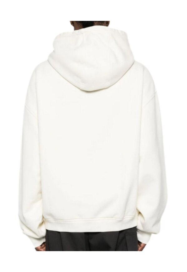 Rhude cremfarbender Hoodie Herren
