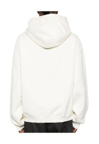 Rhude cremfarbender Hoodie Herren
