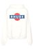 Rhude cremfarbender Hoodie Herren