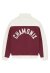 Rhude kastanienbraunes Swatshirt mit Viertelreissverschluss Damen