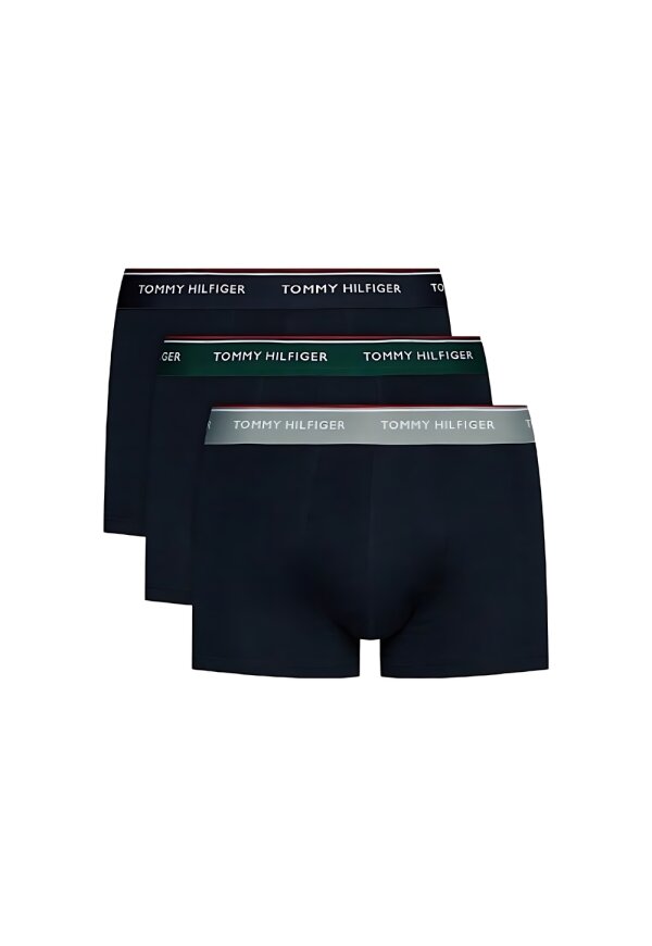 Tommy Hilfiger 3-er Boxershorts bunter Bund Herren