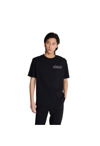 Balmain Logodruck T-shirt Schwarz Herren