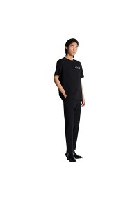 Balmain Logodruck T-shirt Schwarz Herren