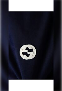 Gucci G Polo T-Shirt Blau Herren