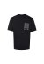 AMIRI T-Shirt Schwarz mit Bandana Optik Herren
