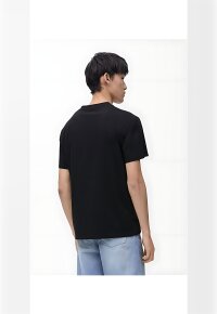 LOEWE Logo Print T-Shirt Schwarz Herren