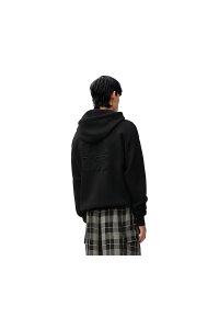 Loewe Anagram Kapuzenpullover mit Reißverschluss aus Wolle Schwarz Herren