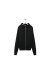 Loewe Anagram Kapuzenpullover mit Reißverschluss aus Wolle Schwarz Herren