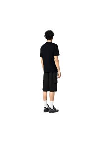 Louis Vuitton T-Shirt aus Baumwollpiqué mit Damier-Motiv Schwarz Herren