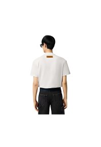 Louis Vuitton T-Shirt mit Sticksignatur Herren