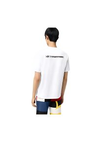 Louis Vuitton Grafisches T-Shirt aus Baumwolle Weiß Herren