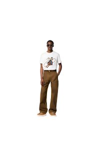 Louis Vuitton Grafisches T-Shirt aus Baumwolle mit...
